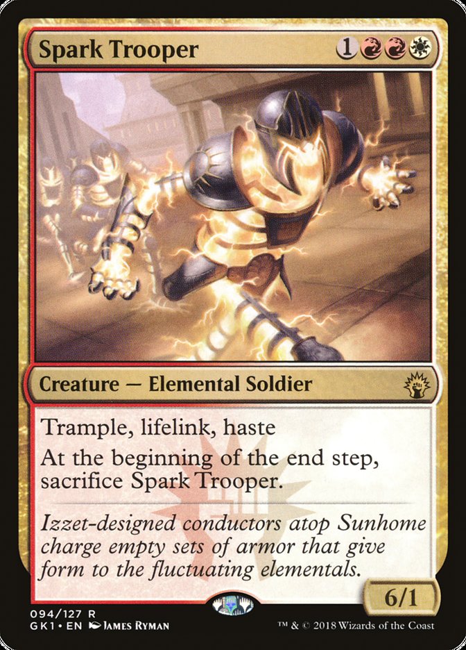 Spark Trooper [Guilds of Ravnica Guild Kit] 