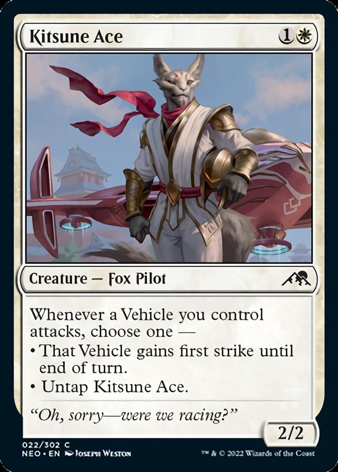 Kitsune Ace [Kamigawa: Neon Dynasty] 