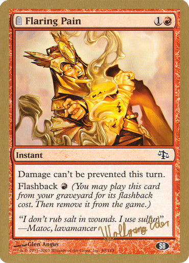 Flaring Pain (Wolfgang Eder) (SB) [World Championship Decks 2003] 