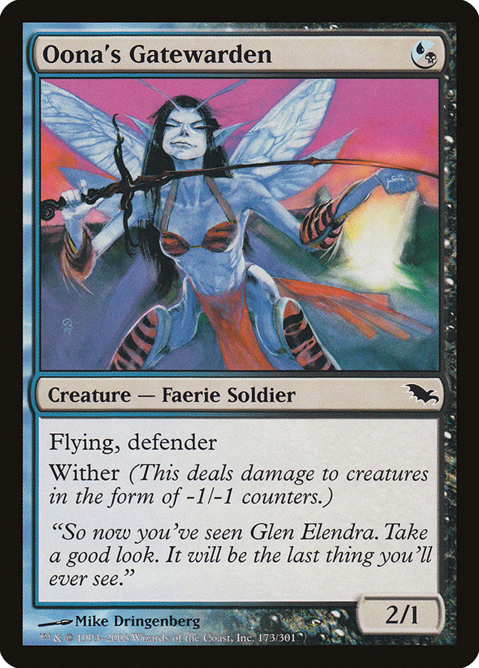 Oona's Gatewarden [Shadowmoor] 