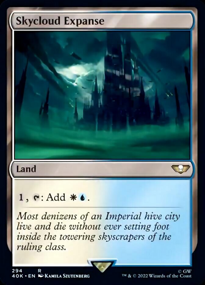Skycloud Expanse (Surge Foil) [Warhammer 40,000] 