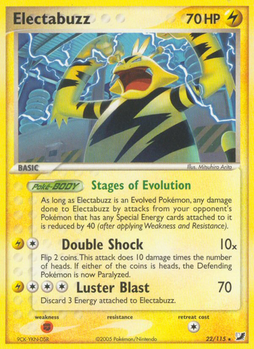 Electabuzz (22/115) [EX: Unseen Forces] 