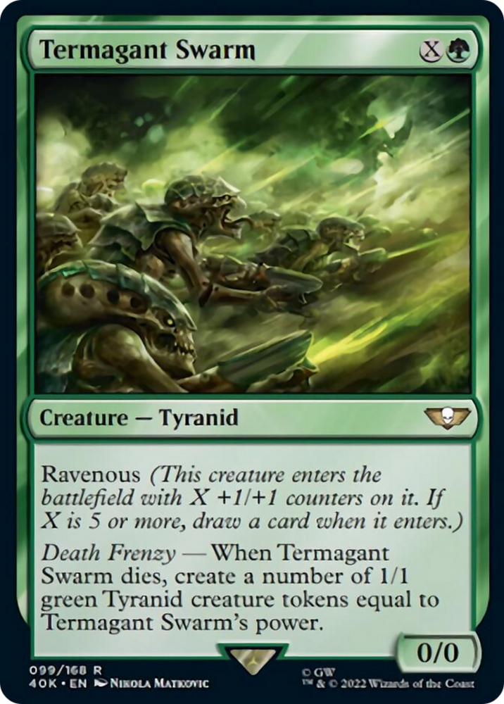 Termagant Swarm (Surge Foil) [Warhammer 40,000] 