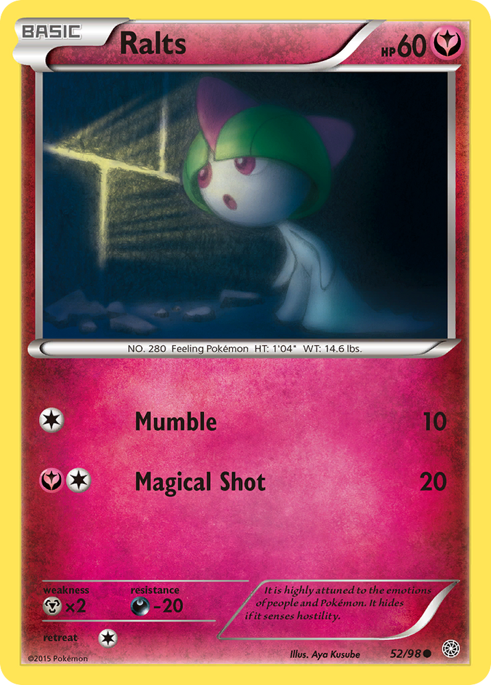 Ralts (52/98) [XY: Ancient Origins] 