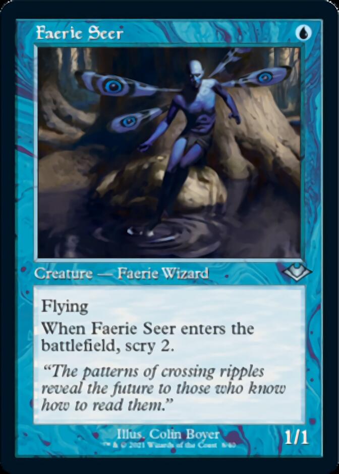 Faerie Seer (Retro Foil Etched) [Modern Horizons] 