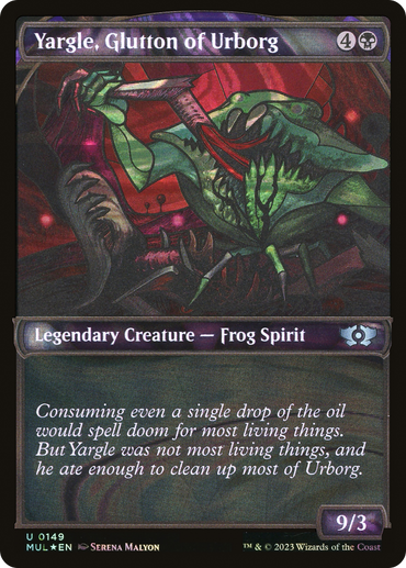Yargle, Glutton of Urborg (Halo Foil) [Multiverse Legends] 