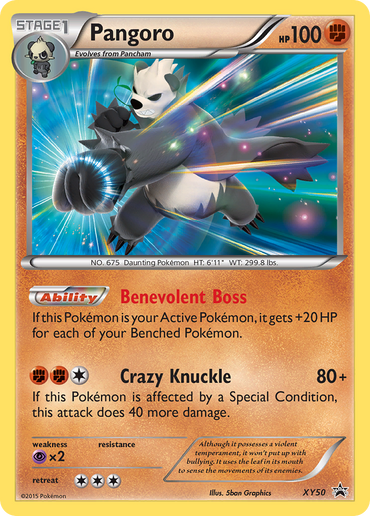 Pangoro (XY50) [XY: Black Star Promos] 