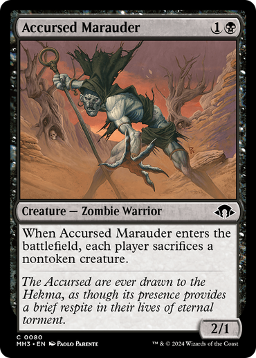 Accursed Marauder [Modern Horizons 3] 