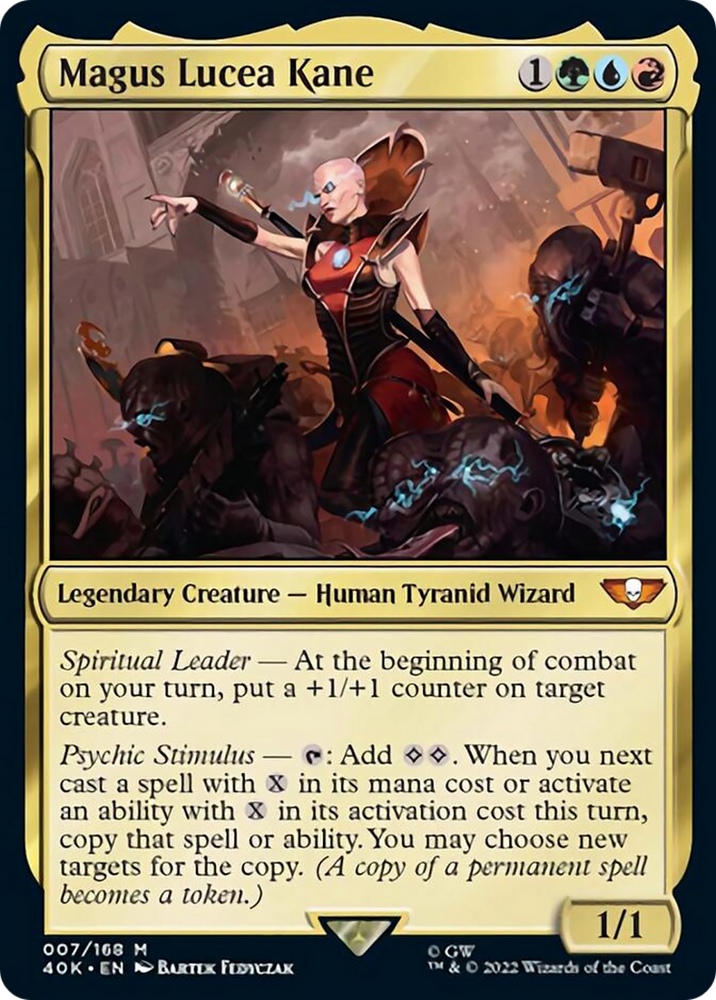 Magus Lucea Kane (Surge Foil) [Warhammer 40,000] 