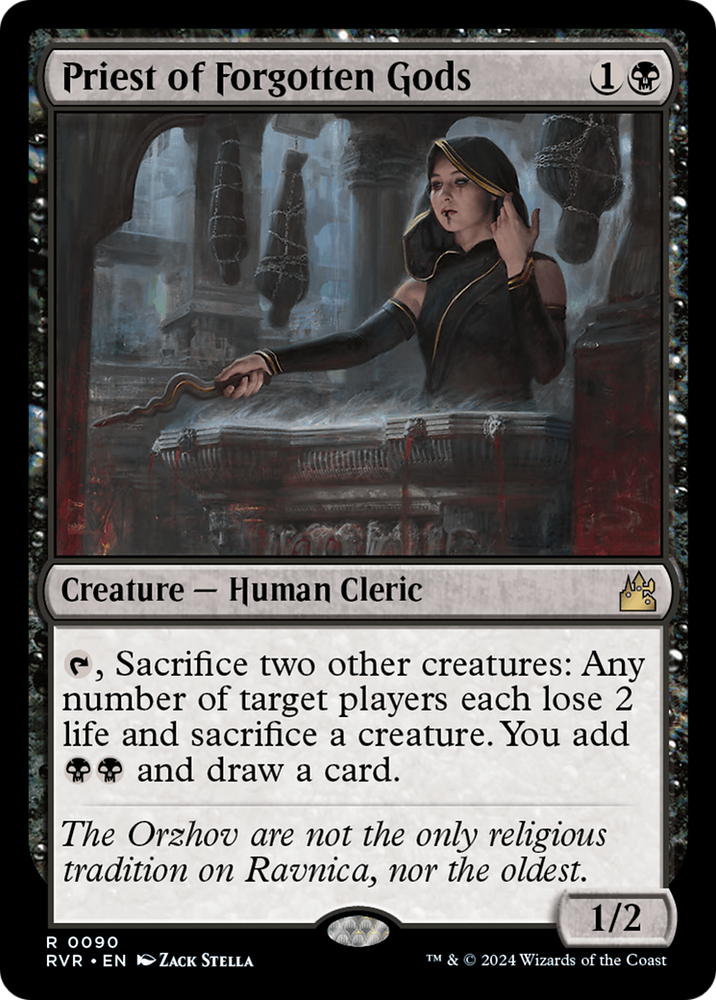 Priest of Forgotten Gods [Ravnica Remastered] 