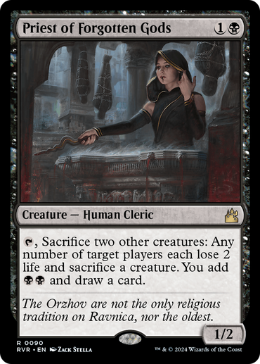 Priest of Forgotten Gods [Ravnica Remastered] 
