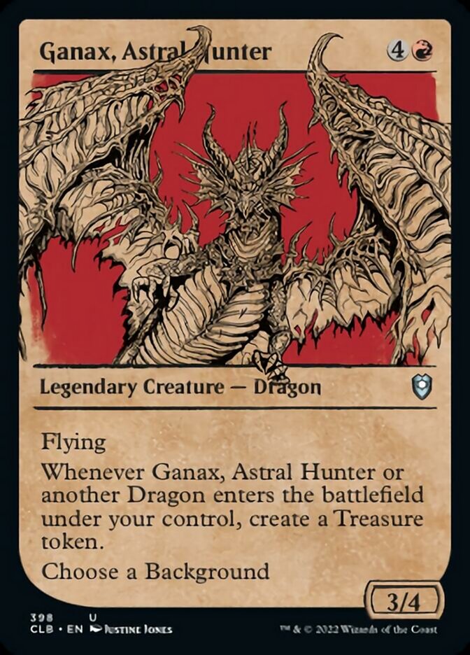 Ganax, Astral Hunter (Showcase) [Commander Legends: Battle for Baldur's Gate] 
