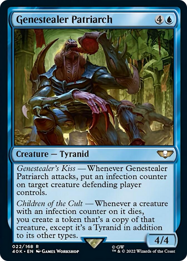Genestealer Patriarch (Surge Foil) [Warhammer 40,000] 