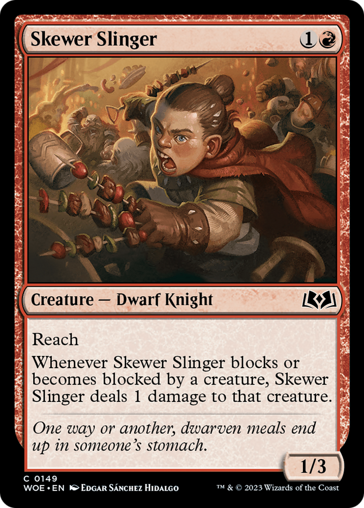 Skewer Slinger [Wilds of Eldraine] 