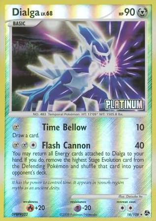Dialga (16/106) [Burger King Promos: 2009 Collection] 
