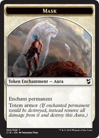 Mask // Horror Double-Sided Token [Order 2018 Tokens] 