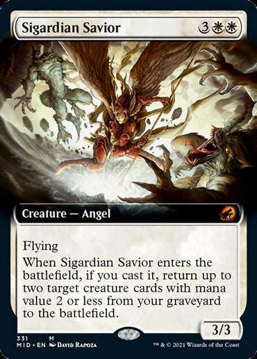 Sigardian Savior (Extended Art) [Innistrad: Midnight Hunt] 
