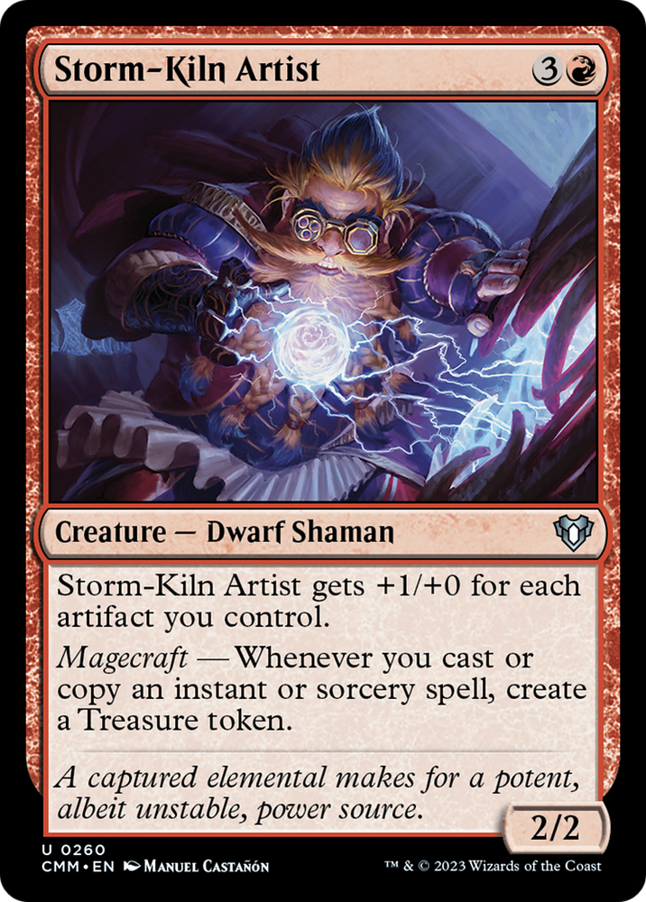 Storm-Kiln Artist [Commander Masters] 