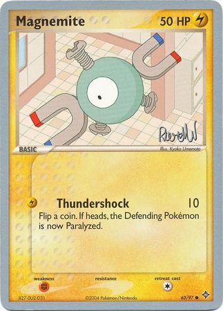 Magnemite (63/97) (Rocky Beach - Reed Weichler) [World Championships 2004] 