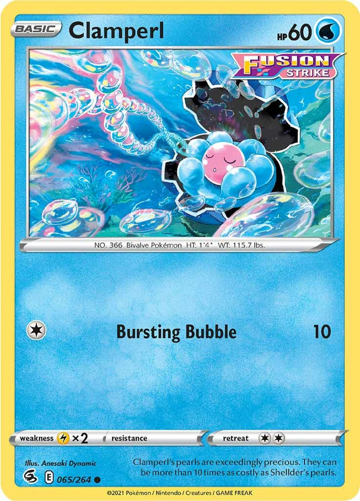 Clamperl (065/264) [Sword &amp; Shield: Fusion Strike] 