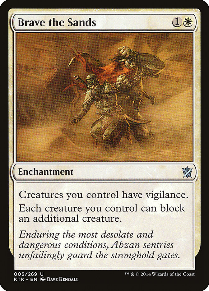 Brave the Sands [Khans of Tarkir] 
