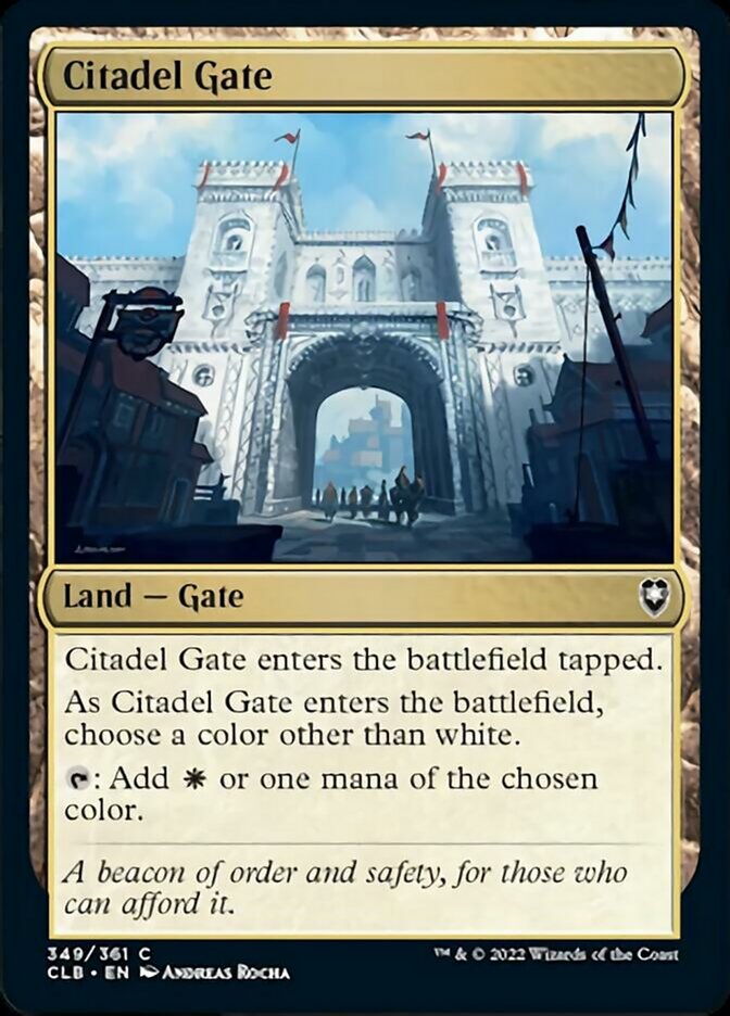 Citadel Gate [Commander Legends: Battle for Baldur's Gate] 