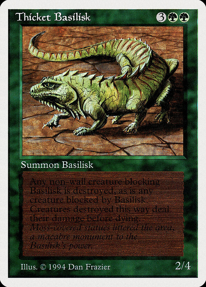 Thicket Basilisk [Summer Magic / Edgar] 