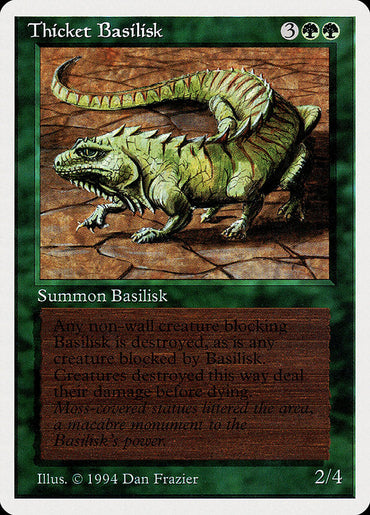 Thicket Basilisk [Summer Magic / Edgar] 