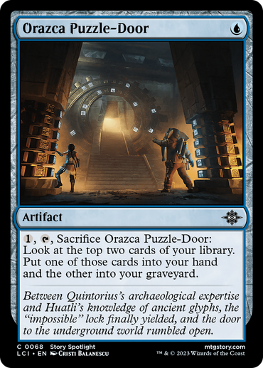 Orazca Puzzle-Door [The Lost Caverns of Ixalan] 