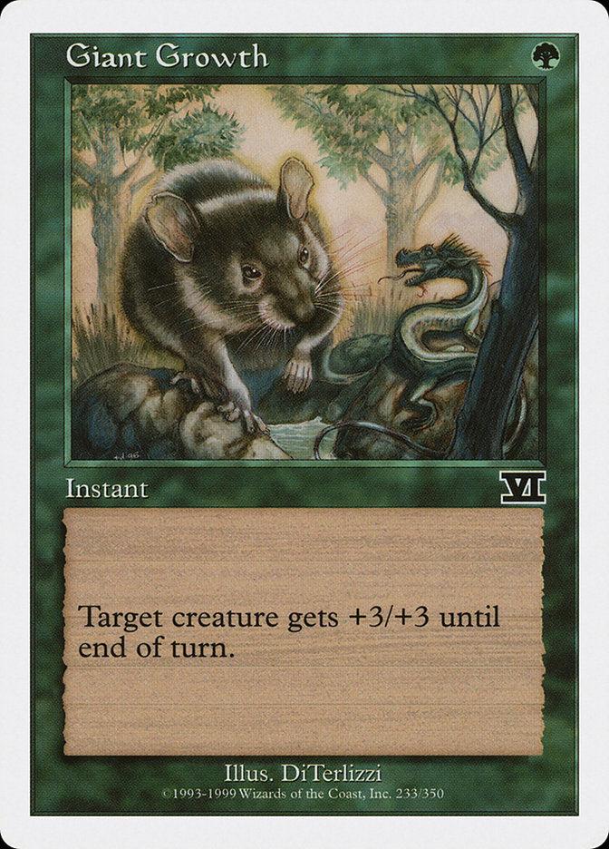 Giant Growth [Classic Sixth Edition] 