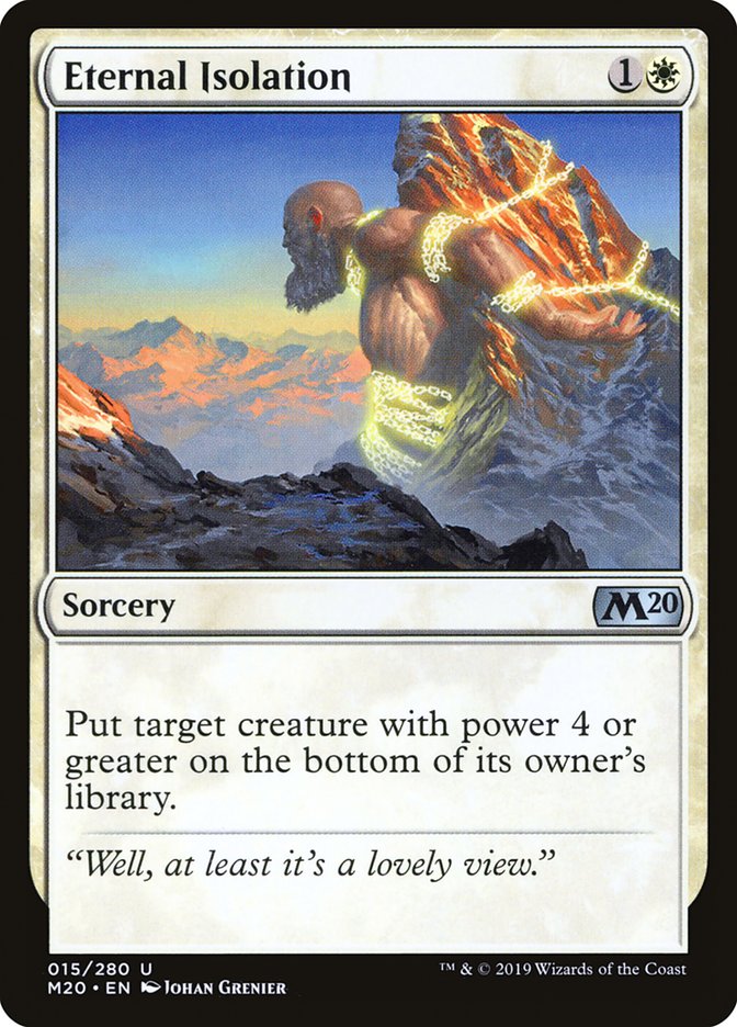 Eternal Isolation [Core Set 2020] 