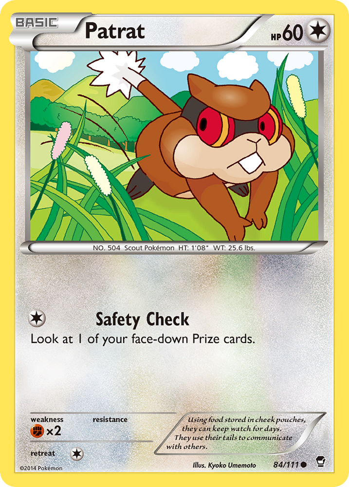 Patrat (84/111) [XY: Furious Fists] 