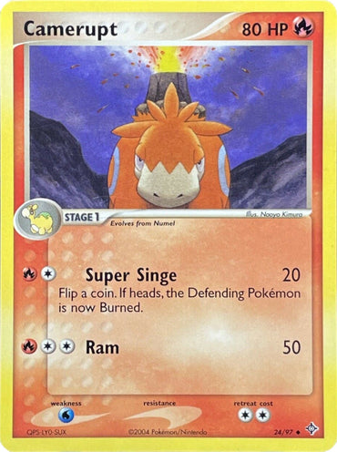 Camerupt (24/97) [EX: Battle Stadium] 