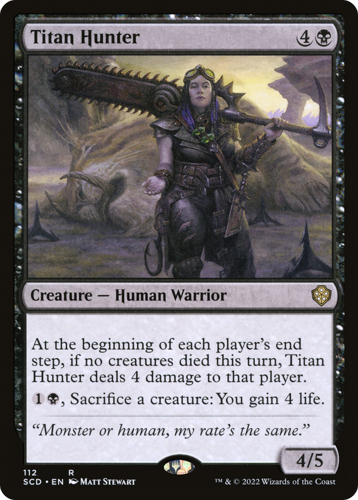 Titan Hunter [Starter Commander Decks] 