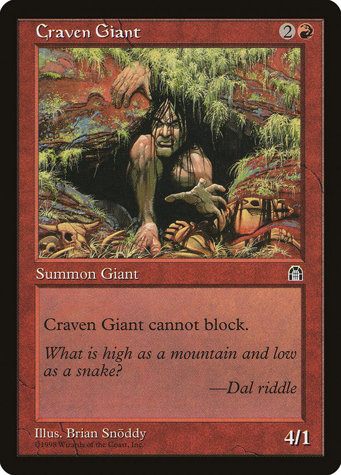 Craven Giant [Stronghold] 
