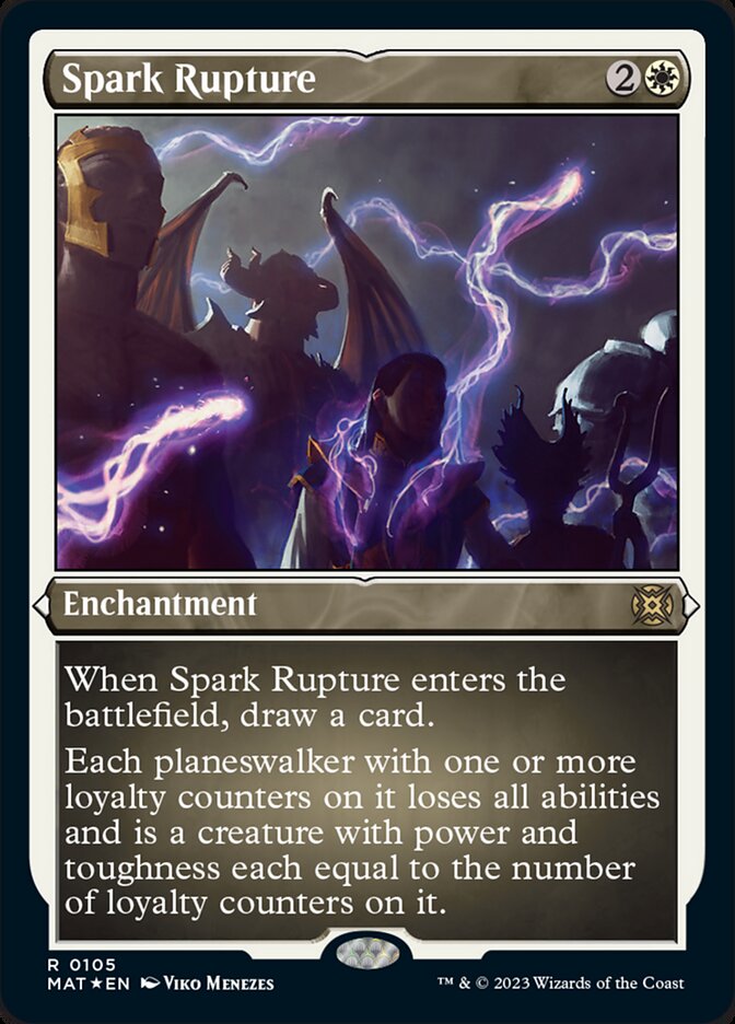 Spark Rupture (Foil Etched) [March of the Machine: The Aftermath] 