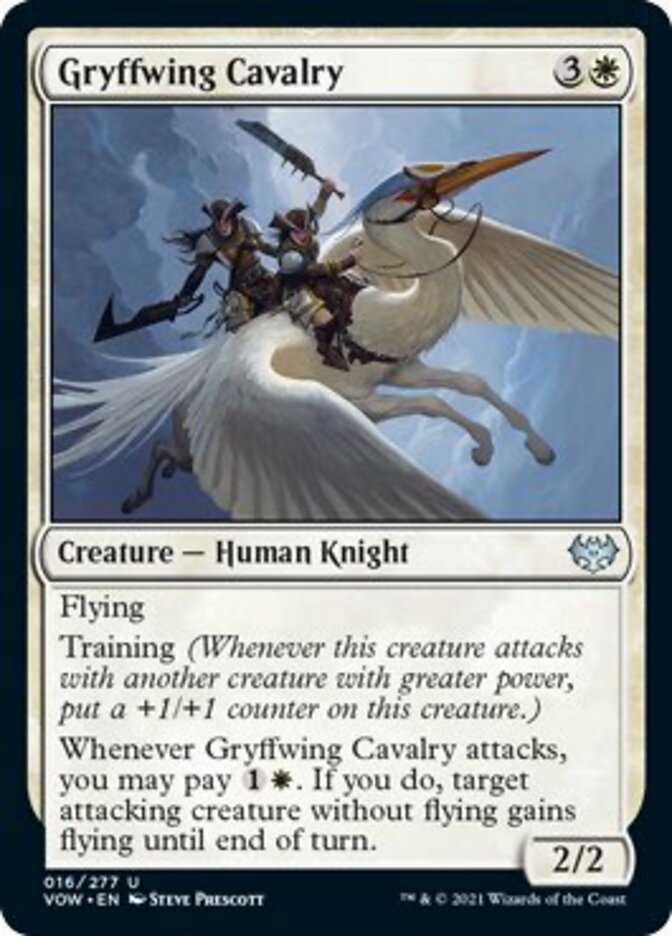 Gryffwing Cavalry [Innistrad: Crimson Vow] 