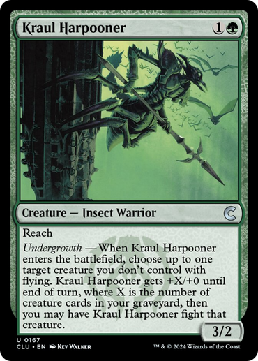 Kraul Harpooner [Ravnica: Clue Edition] 