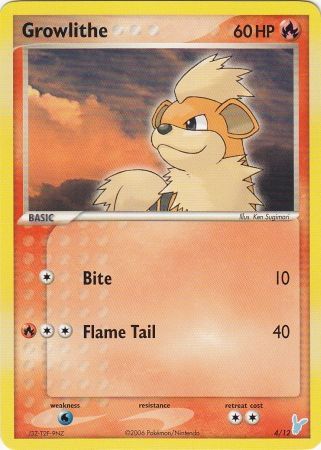 Growlithe (4/12) [EX: Trainer Kit 2 - Minun] 