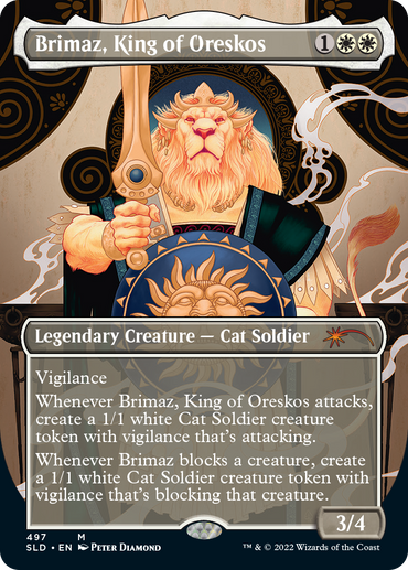 Brimaz, King of Oreskos (Borderless) [Secret Lair Drop Series] 
