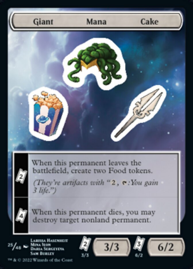 Giant Mana Cake [Unfinity Stickers] 