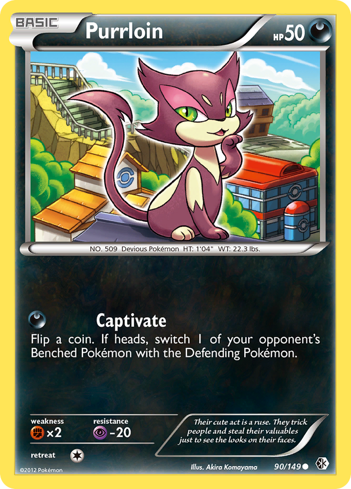 Purrloin (90/149) [Black &amp; White: Boundaries Crossed] 