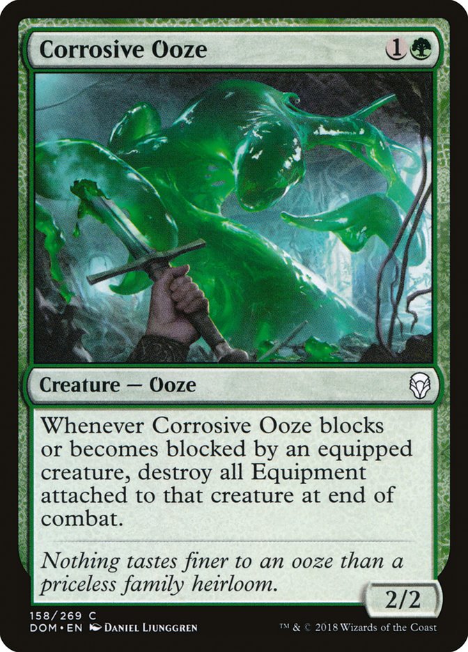 Corrosive Ooze [Dominaria] 