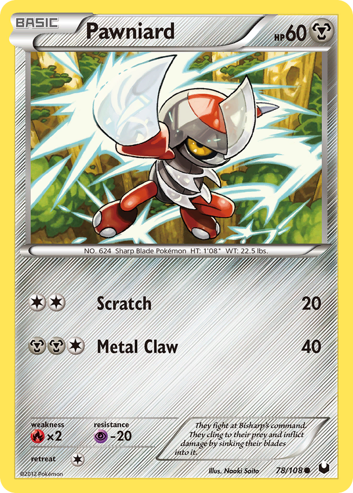 Pawniard (78/108) [Black &amp; White: Dark Explorers] 