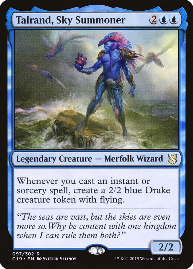 Talrand, Sky Summoner [Commander 2019] 