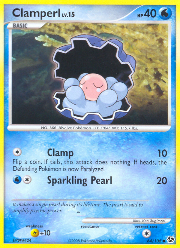 Clamperl (64/106) [Diamond &amp; Pearl: Great Encounters] 