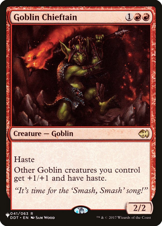 Goblin Chieftain [The List] 