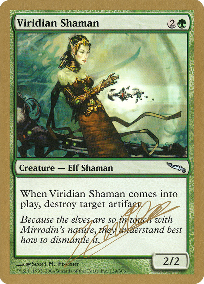 Viridian Shaman (Julien Nuijten) [World Championship Decks 2004] 