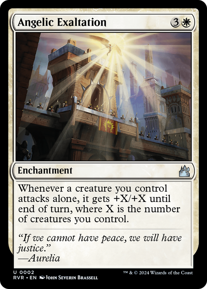 Angelic Exaltation [Ravnica Remastered] 