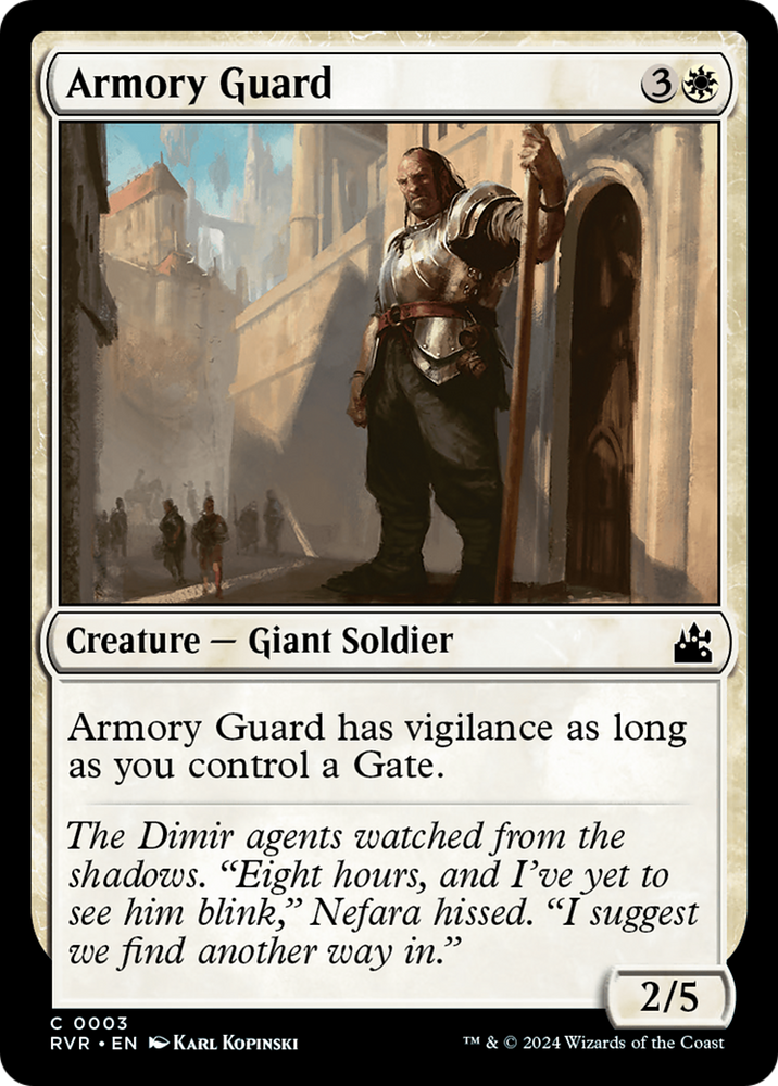 Armory Guard [Ravnica Remastered] 